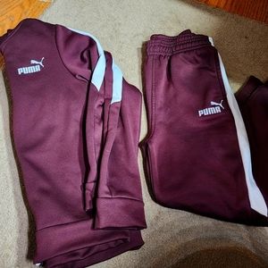 Kids Puma Jogging Set Size - 7